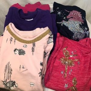 LOT of 5 - Little Kids XS/5T Sweaters and Sweatshirts